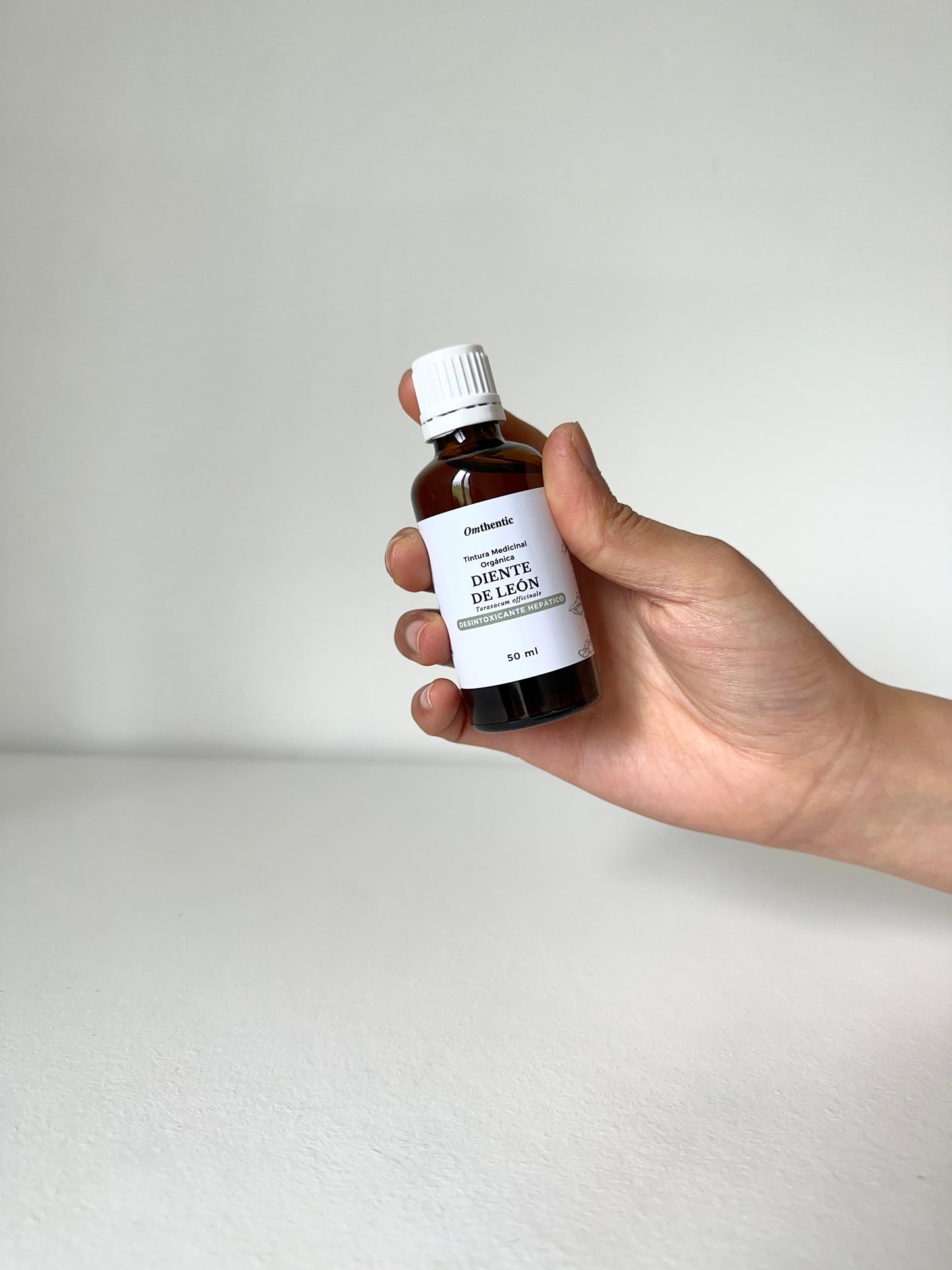 Tintura medicinal orgánica — Raíz de diente de león